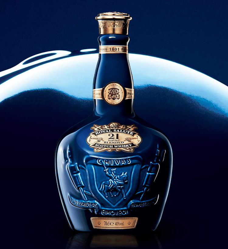 Chivas Brothers  Salute 21年 Chivas Brothers 21 Year Old Royal Salute Snow Polo Edition