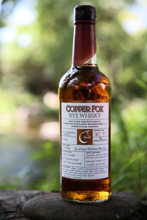 What We're Drinking - Copper Fox Rye Whisky - Palate Press
