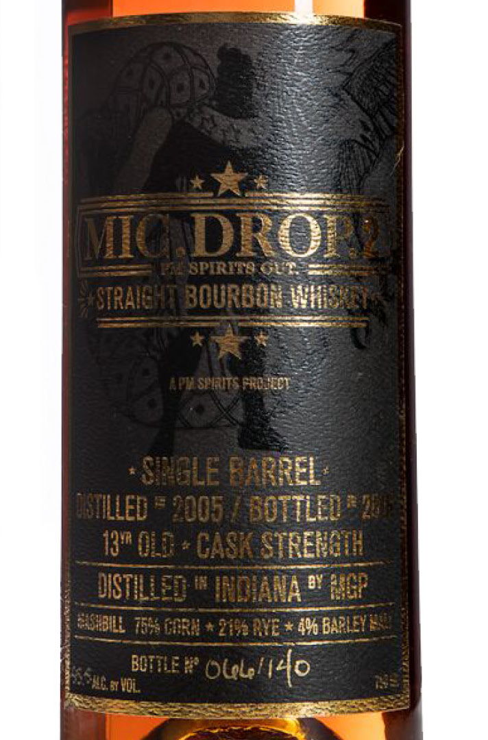 What We're Drinking Mic.Drop.2 Straight Bourbon Whiskey Palate Press